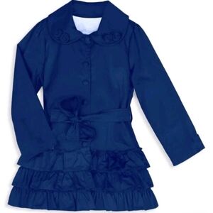 Joe-Ella Girls' Trench Coat